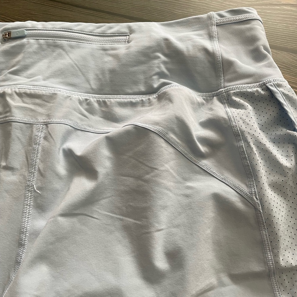 Lululemon Athletica Light blue Athletic Shorts real quick - Picture 8 of 9
